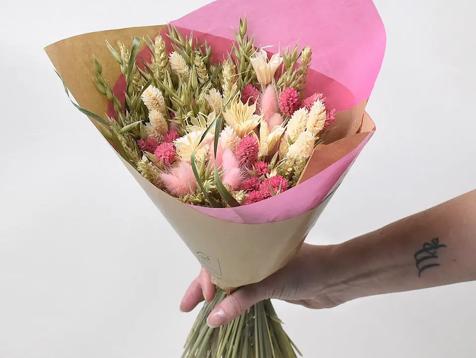 Bouquet Wild Blush L40 cm