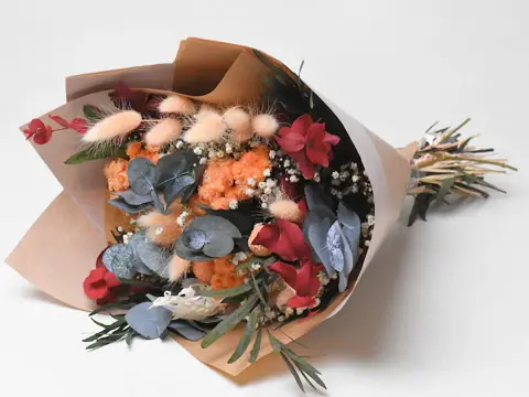 Bouquet Pêche 40 cm
