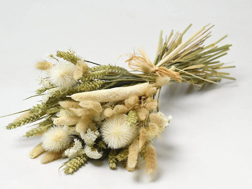 Bouquet Naturel/Blanc 55 cm
