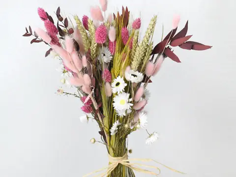 Bouquet de Campagne Rose 55 cm