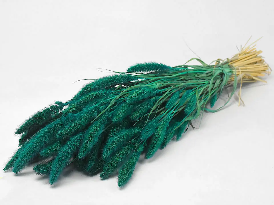Bouquet Sétaire Vert Émeraude 65 cm